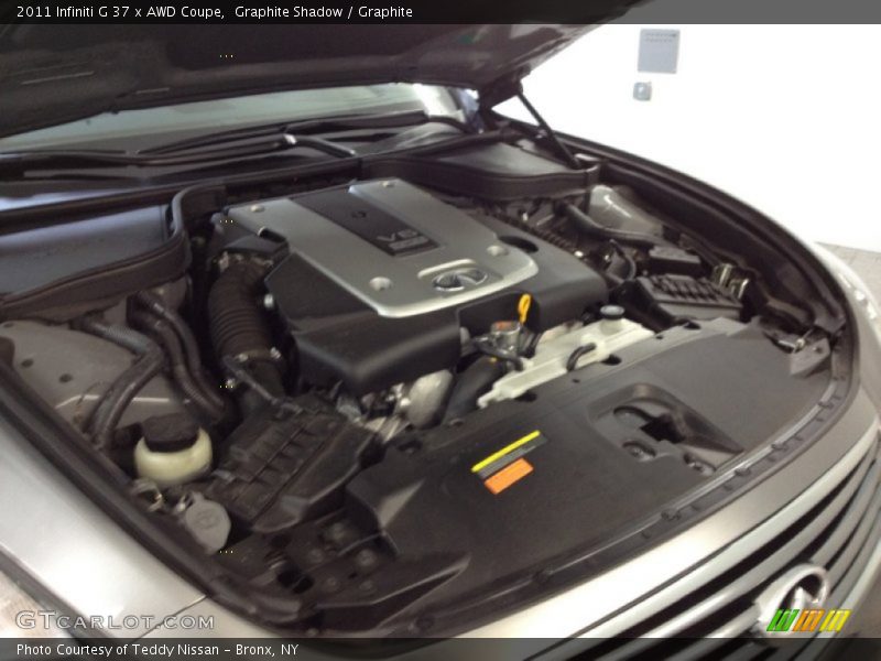 Graphite Shadow / Graphite 2011 Infiniti G 37 x AWD Coupe