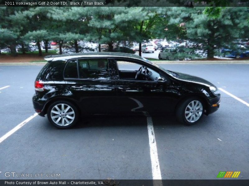 Black / Titan Black 2011 Volkswagen Golf 2 Door TDI