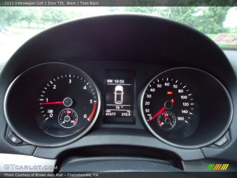  2011 Golf 2 Door TDI 2 Door TDI Gauges