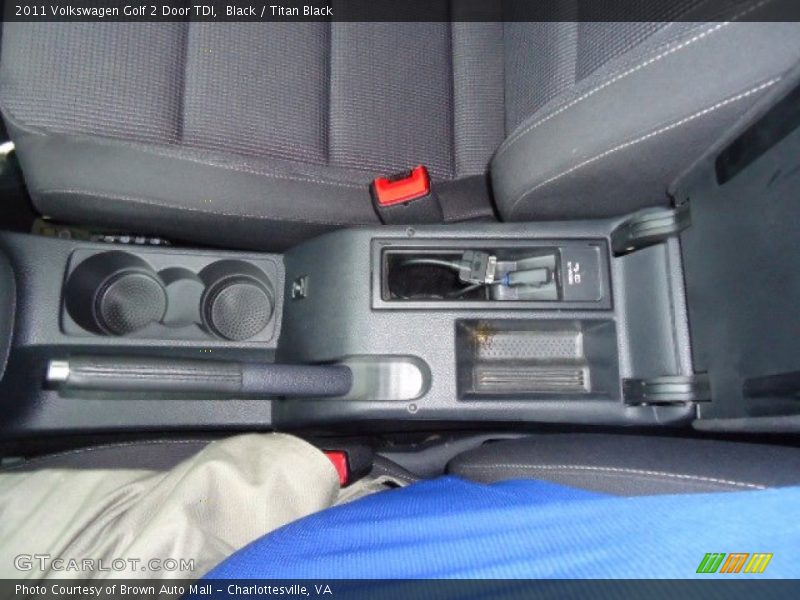 Black / Titan Black 2011 Volkswagen Golf 2 Door TDI