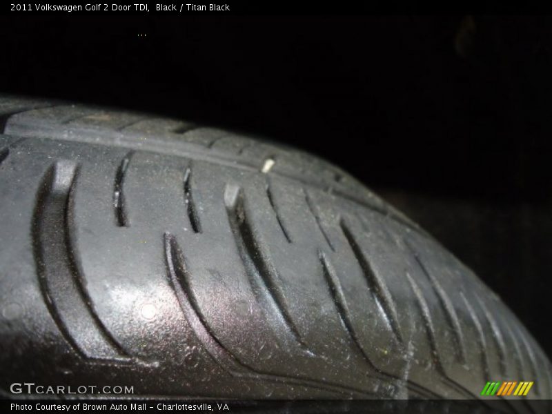 Black / Titan Black 2011 Volkswagen Golf 2 Door TDI