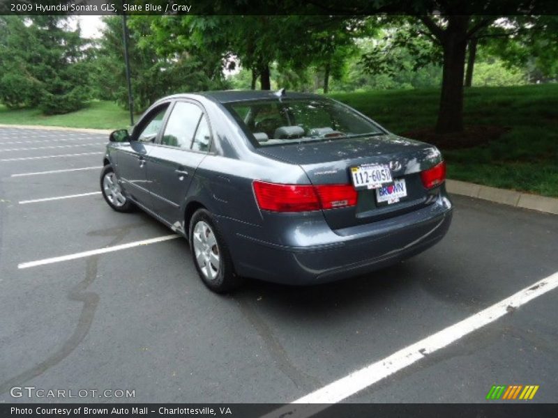 Slate Blue / Gray 2009 Hyundai Sonata GLS