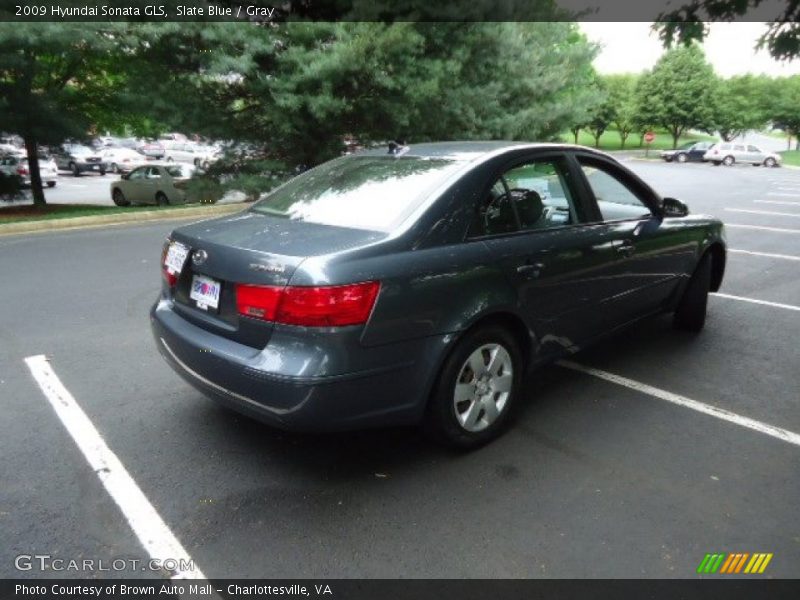 Slate Blue / Gray 2009 Hyundai Sonata GLS