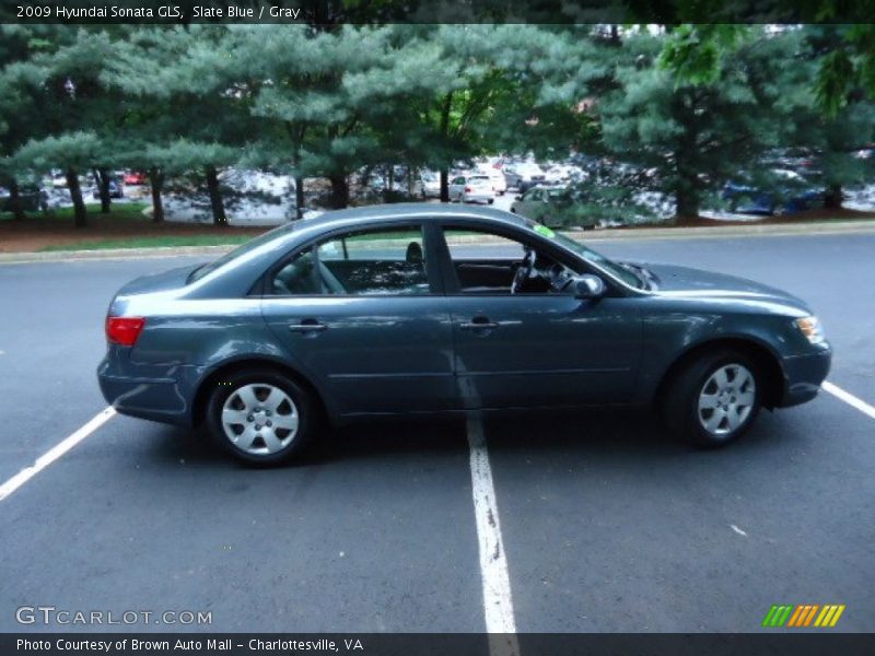 Slate Blue / Gray 2009 Hyundai Sonata GLS