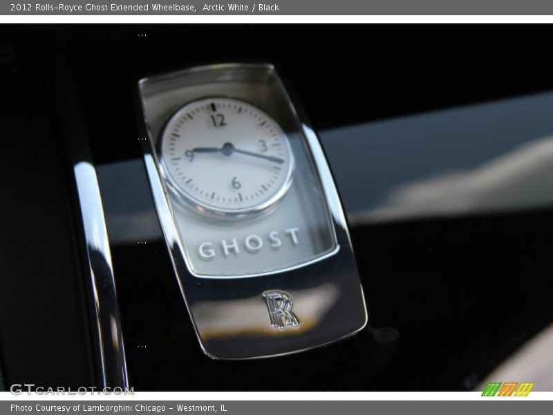 Arctic White / Black 2012 Rolls-Royce Ghost Extended Wheelbase