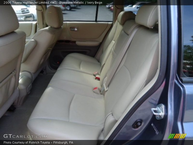 Bluestone Metallic / Ivory Beige 2006 Toyota Highlander Limited 4WD