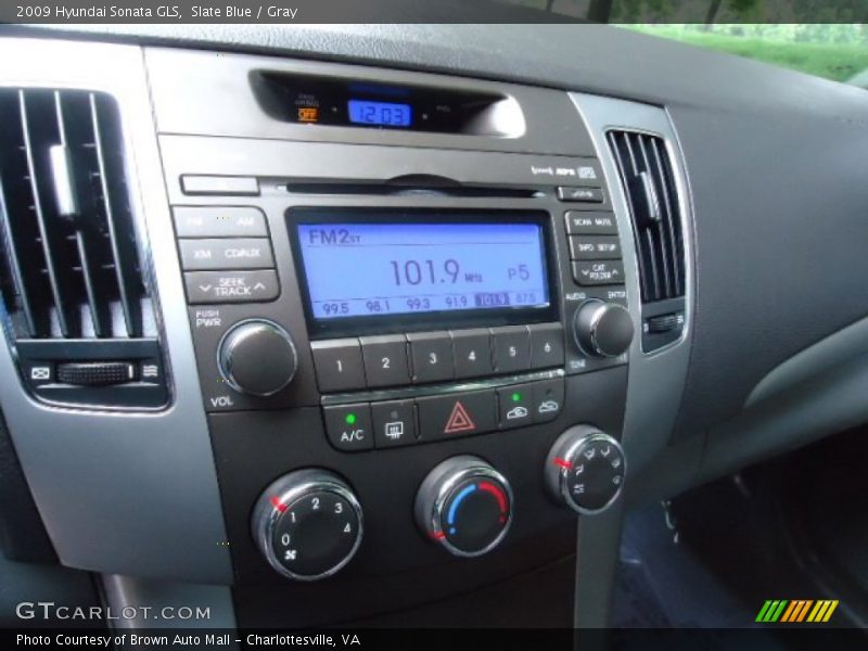 Slate Blue / Gray 2009 Hyundai Sonata GLS