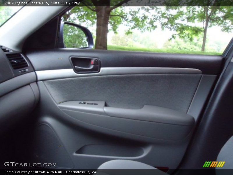 Slate Blue / Gray 2009 Hyundai Sonata GLS