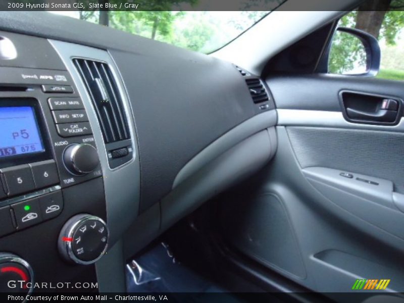 Slate Blue / Gray 2009 Hyundai Sonata GLS
