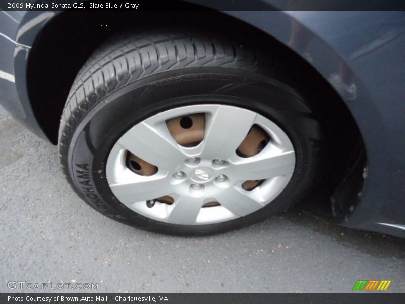Slate Blue / Gray 2009 Hyundai Sonata GLS