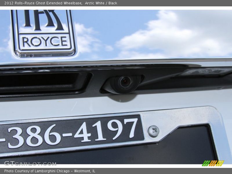 Arctic White / Black 2012 Rolls-Royce Ghost Extended Wheelbase