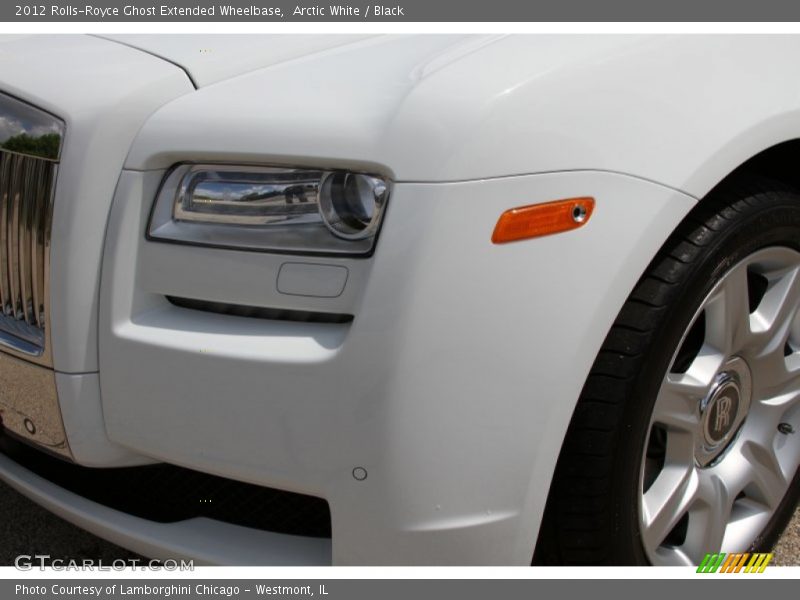 Arctic White / Black 2012 Rolls-Royce Ghost Extended Wheelbase