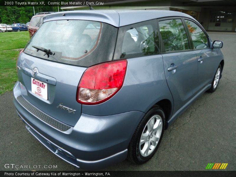 Cosmic Blue Metallic / Dark Gray 2003 Toyota Matrix XR