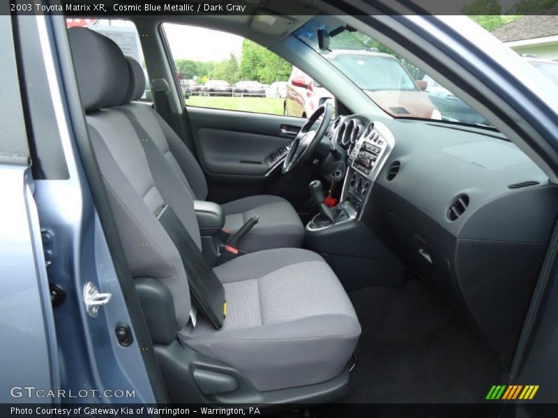 Cosmic Blue Metallic / Dark Gray 2003 Toyota Matrix XR