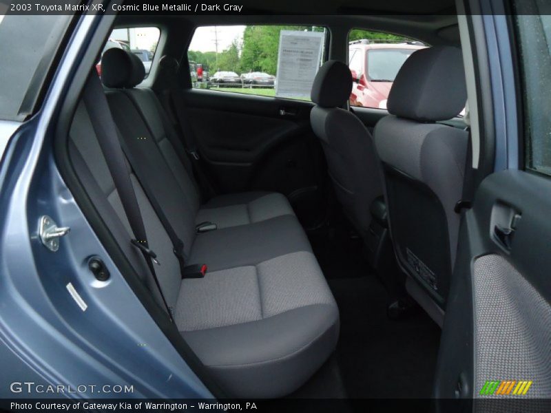 Cosmic Blue Metallic / Dark Gray 2003 Toyota Matrix XR