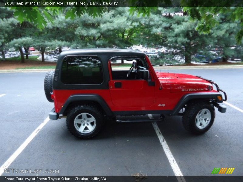 Flame Red / Dark Slate Gray 2006 Jeep Wrangler Rubicon 4x4