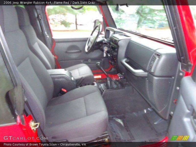 Flame Red / Dark Slate Gray 2006 Jeep Wrangler Rubicon 4x4