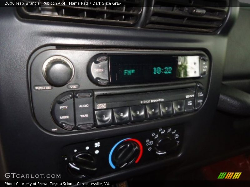 Flame Red / Dark Slate Gray 2006 Jeep Wrangler Rubicon 4x4