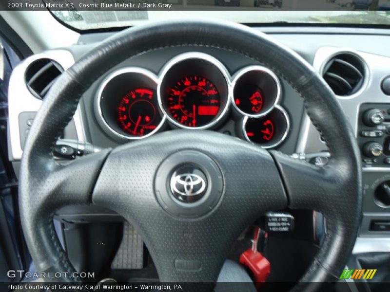 Cosmic Blue Metallic / Dark Gray 2003 Toyota Matrix XR