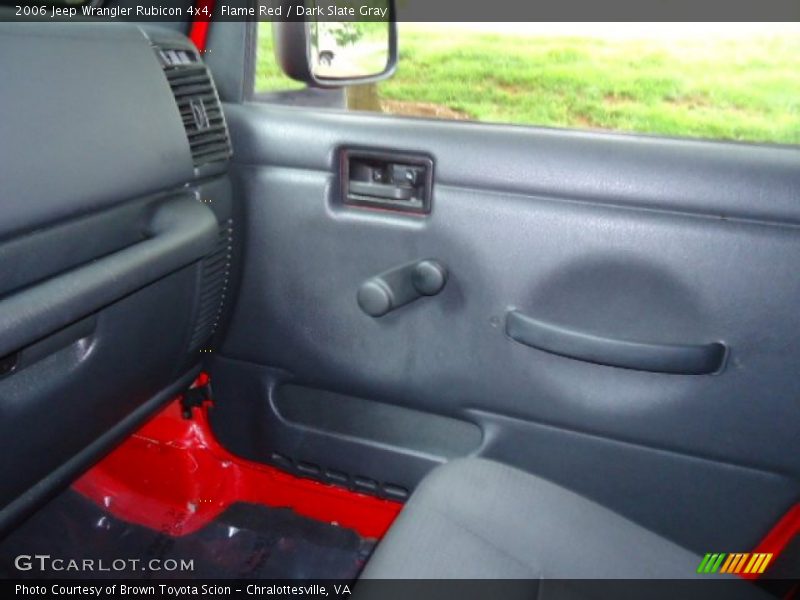 Flame Red / Dark Slate Gray 2006 Jeep Wrangler Rubicon 4x4