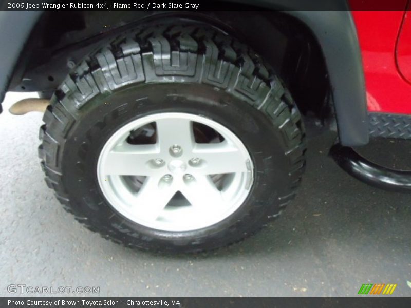 Flame Red / Dark Slate Gray 2006 Jeep Wrangler Rubicon 4x4