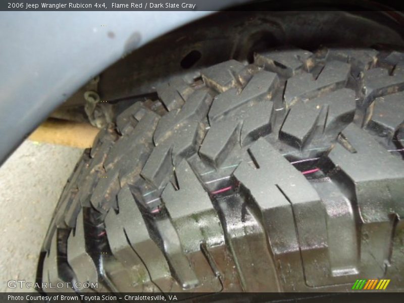 Flame Red / Dark Slate Gray 2006 Jeep Wrangler Rubicon 4x4