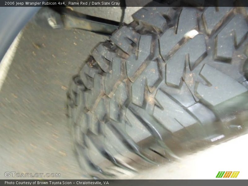 Flame Red / Dark Slate Gray 2006 Jeep Wrangler Rubicon 4x4