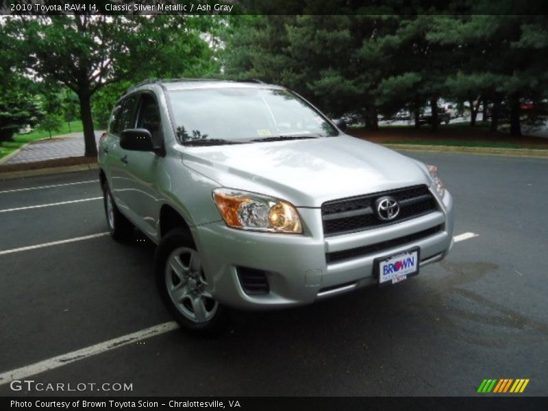 Classic Silver Metallic / Ash Gray 2010 Toyota RAV4 I4