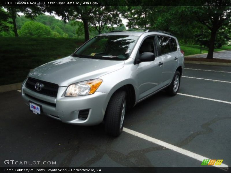 Classic Silver Metallic / Ash Gray 2010 Toyota RAV4 I4