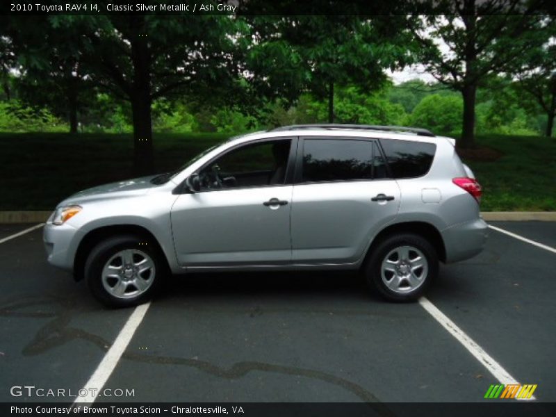 Classic Silver Metallic / Ash Gray 2010 Toyota RAV4 I4