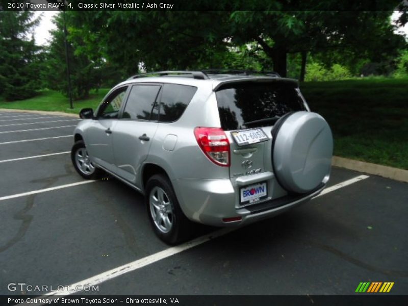 Classic Silver Metallic / Ash Gray 2010 Toyota RAV4 I4