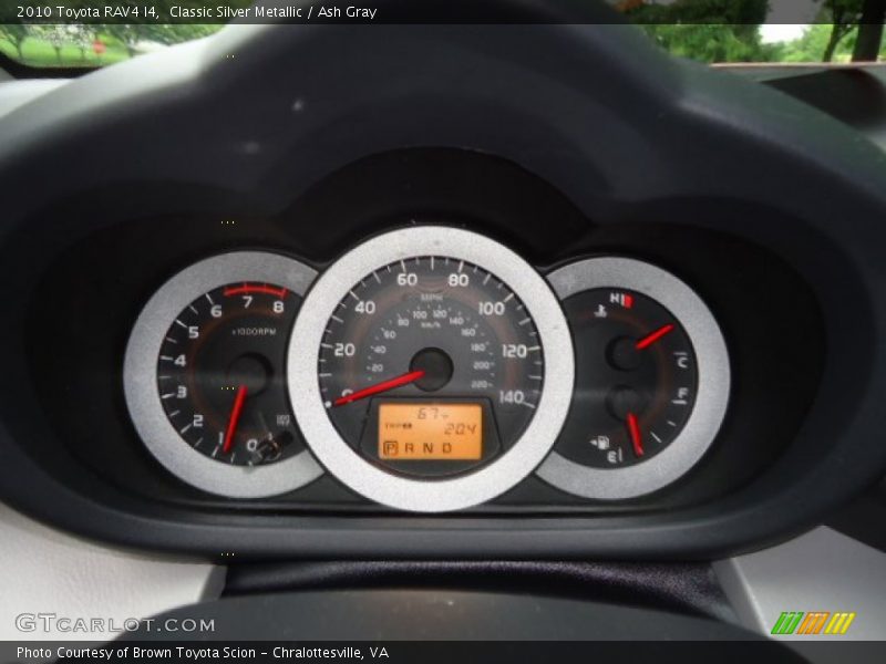 Classic Silver Metallic / Ash Gray 2010 Toyota RAV4 I4