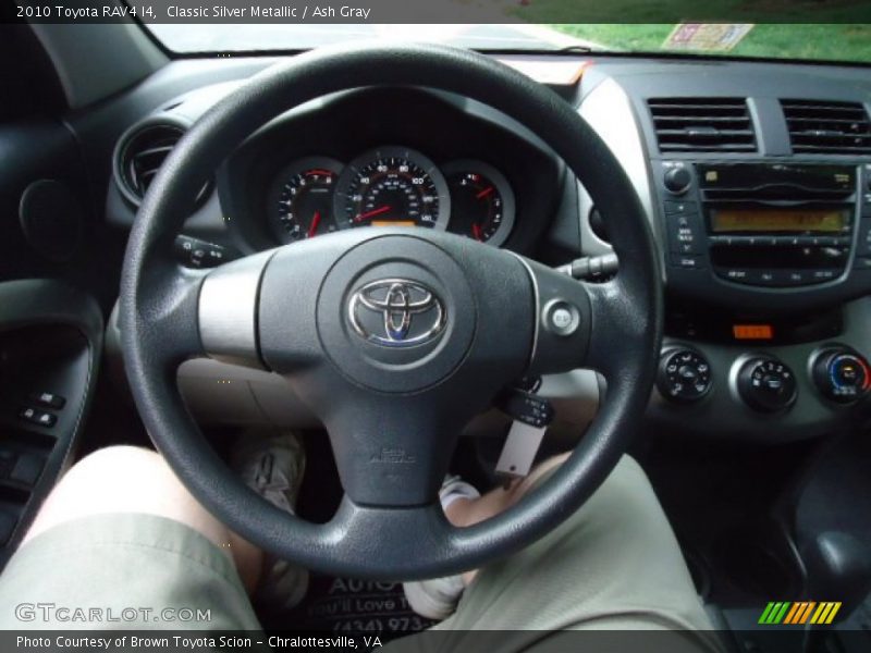 Classic Silver Metallic / Ash Gray 2010 Toyota RAV4 I4