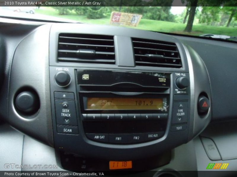 Classic Silver Metallic / Ash Gray 2010 Toyota RAV4 I4