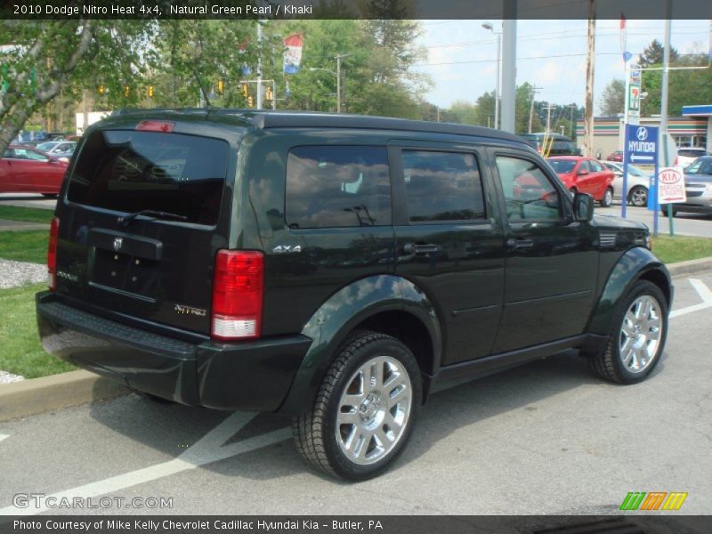 Natural Green Pearl / Khaki 2010 Dodge Nitro Heat 4x4