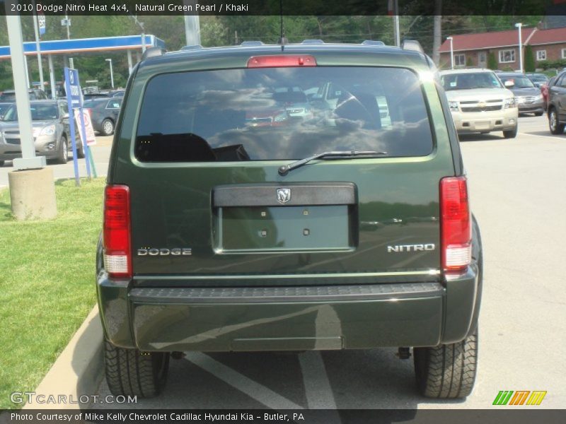 Natural Green Pearl / Khaki 2010 Dodge Nitro Heat 4x4