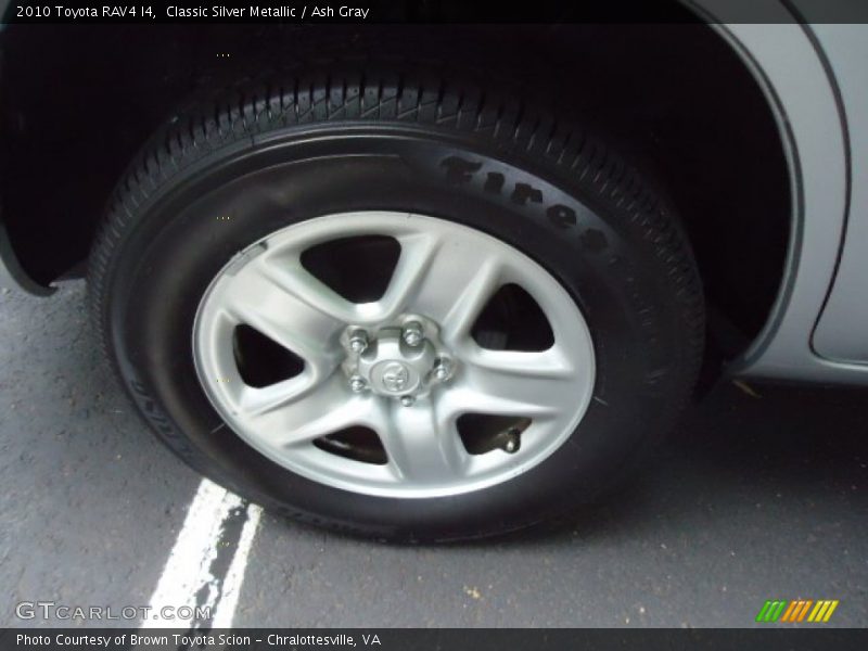 Classic Silver Metallic / Ash Gray 2010 Toyota RAV4 I4