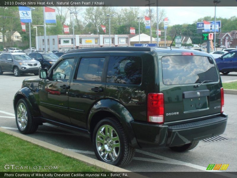 Natural Green Pearl / Khaki 2010 Dodge Nitro Heat 4x4