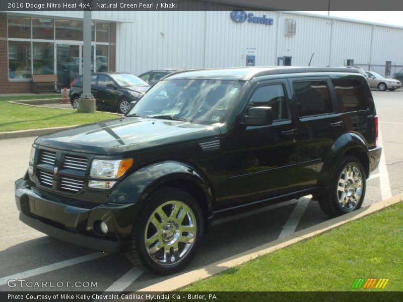 Natural Green Pearl / Khaki 2010 Dodge Nitro Heat 4x4