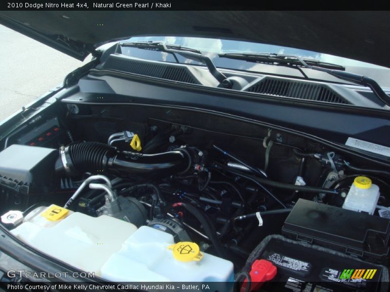 Natural Green Pearl / Khaki 2010 Dodge Nitro Heat 4x4