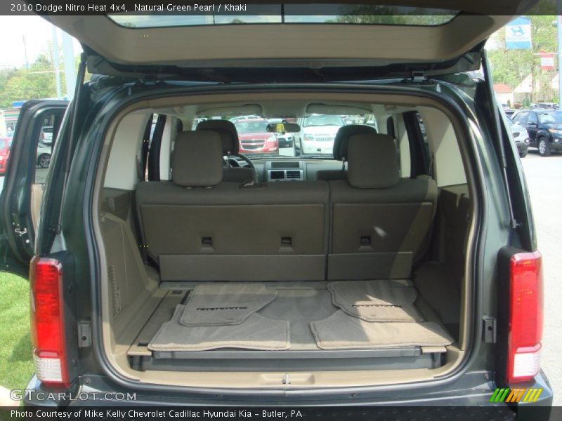 Natural Green Pearl / Khaki 2010 Dodge Nitro Heat 4x4