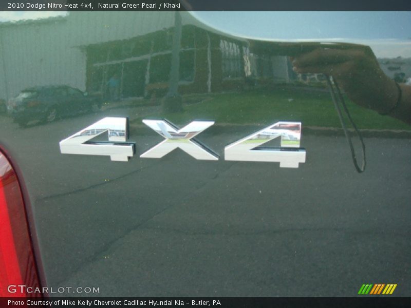 Natural Green Pearl / Khaki 2010 Dodge Nitro Heat 4x4