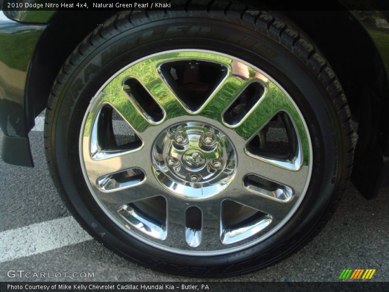 Natural Green Pearl / Khaki 2010 Dodge Nitro Heat 4x4