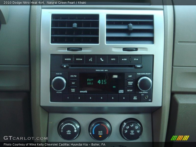 Natural Green Pearl / Khaki 2010 Dodge Nitro Heat 4x4