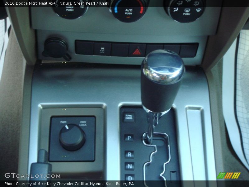 Natural Green Pearl / Khaki 2010 Dodge Nitro Heat 4x4