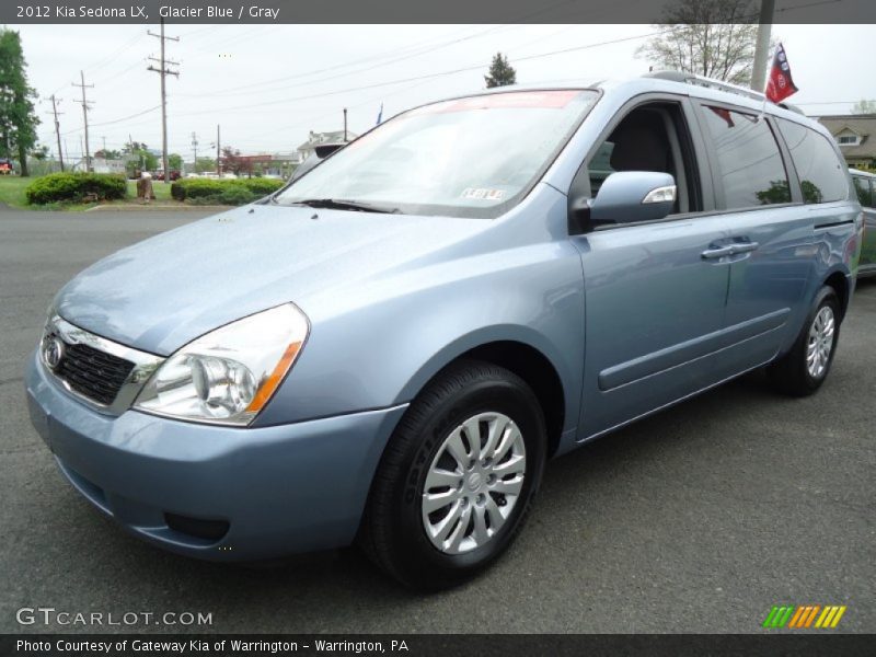 Glacier Blue / Gray 2012 Kia Sedona LX