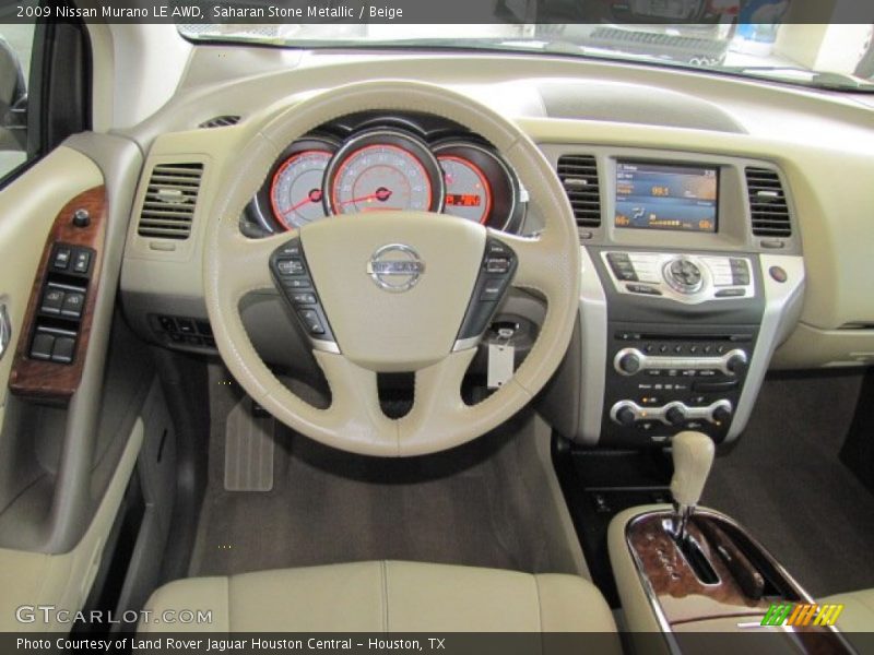 Saharan Stone Metallic / Beige 2009 Nissan Murano LE AWD