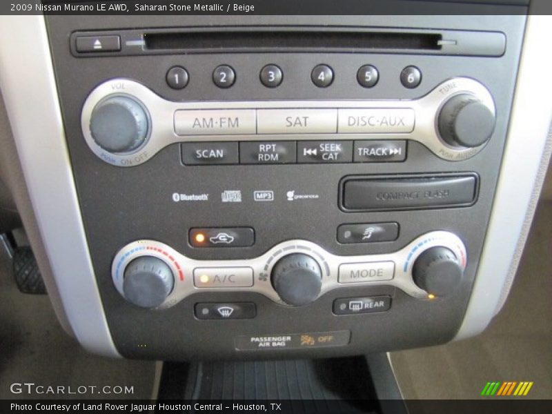 Saharan Stone Metallic / Beige 2009 Nissan Murano LE AWD