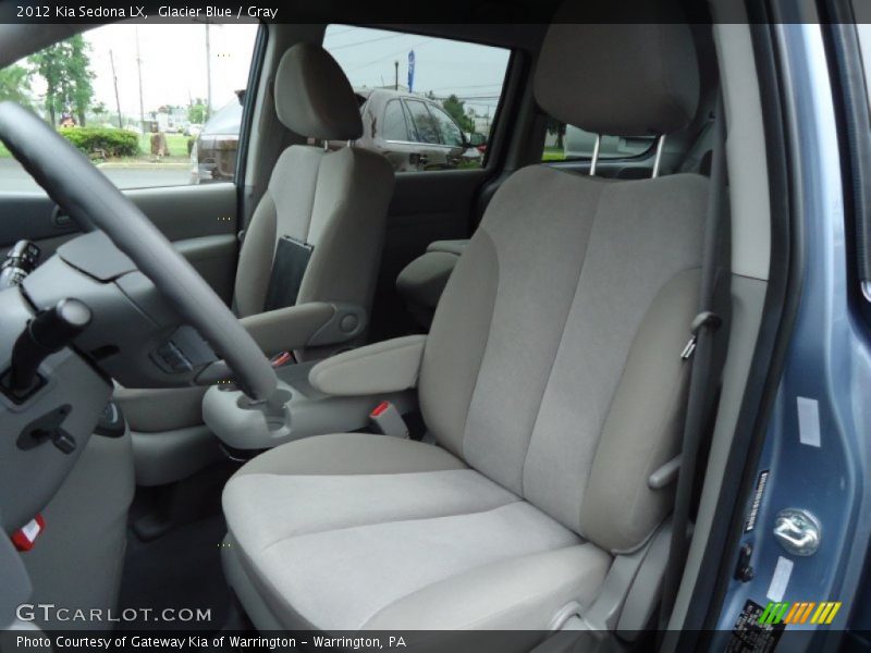 Glacier Blue / Gray 2012 Kia Sedona LX