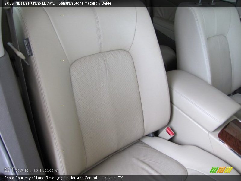 Saharan Stone Metallic / Beige 2009 Nissan Murano LE AWD
